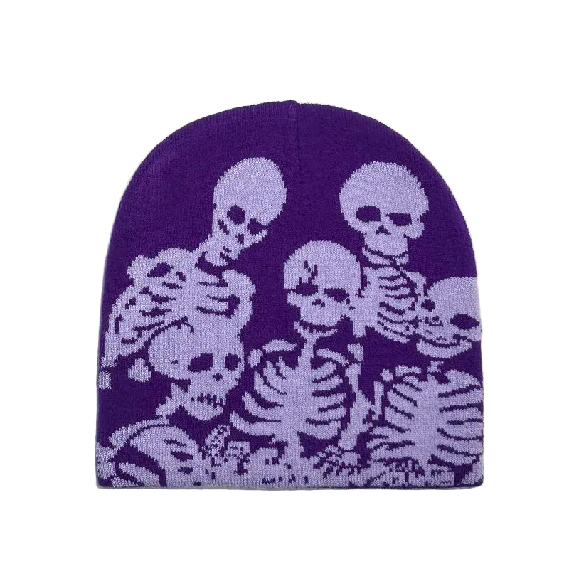men-women-vintage-retro-spooky-bone-graphic-warm-hat