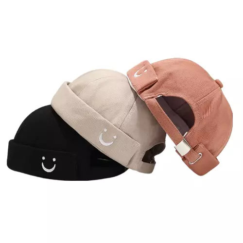 Smile Plain Docker Cap