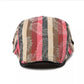 Snyder Cotton Striped Flat Cap