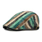 Snyder Cotton Striped Flat Cap