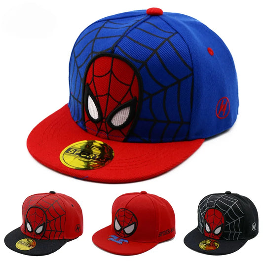 child-comic-style-flat-brim-adjustable-cartoon-hat