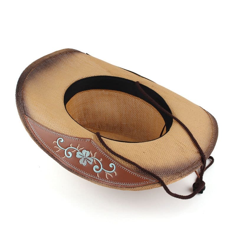 degraded-flowers-western-ranch-breathable-vegetable-fibre-adjustable-straw-summer-faded-leather-belt