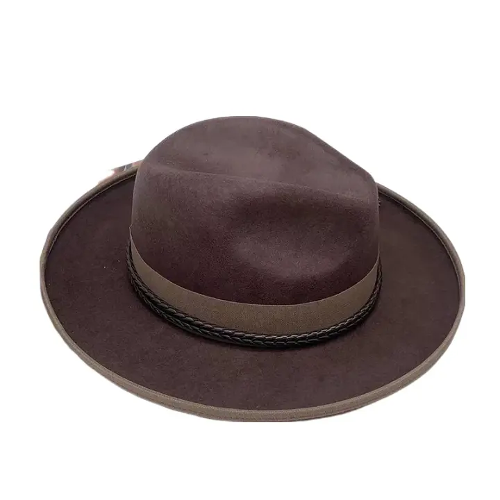 Steinbeck Feather Wool Fedora Hat