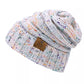 Super Star Knitted Flecked Beanie