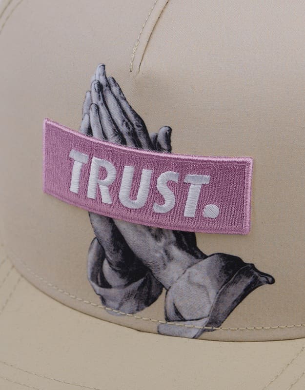 TRUST Cotton Snapback Cap