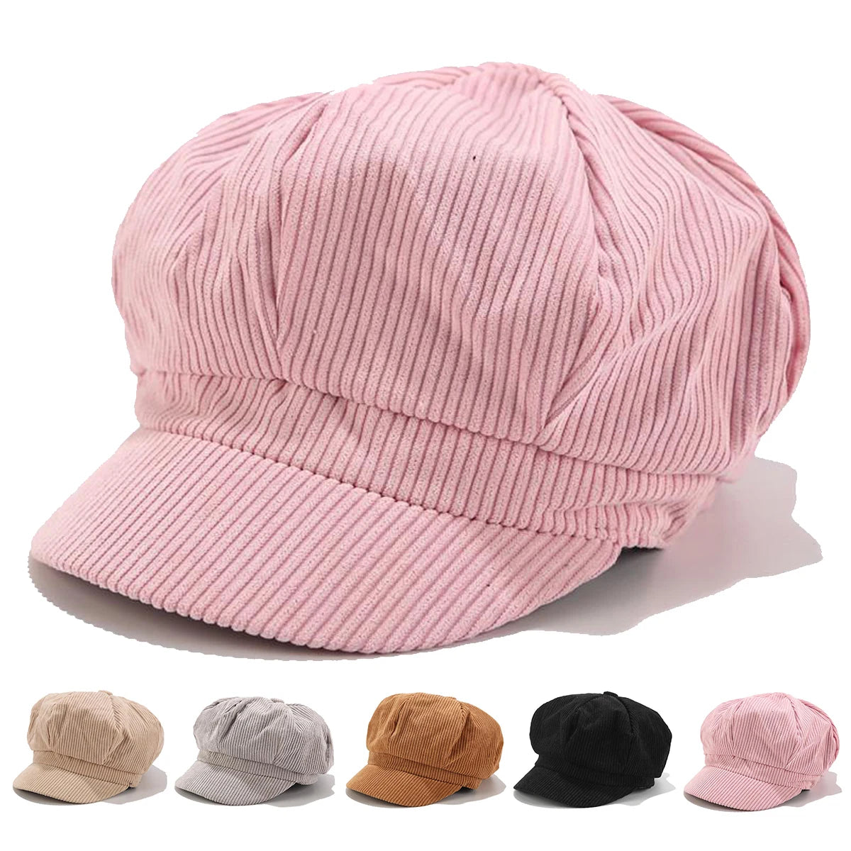 men-women-vintage-retro-summer-newsie-bakerboy-cabbie-hat