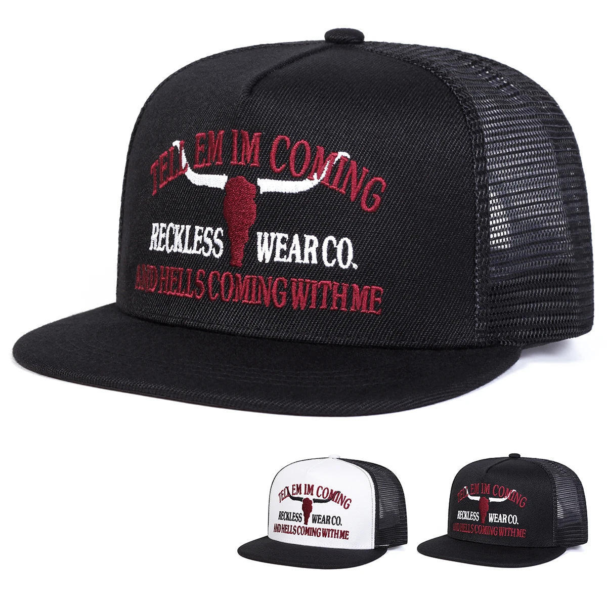 men-women-summer-retro-bull-mesh-western-baseball-hat