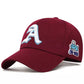 The A Whale Plain Baseball Cap