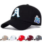 The A Whale Plain Baseball Cap