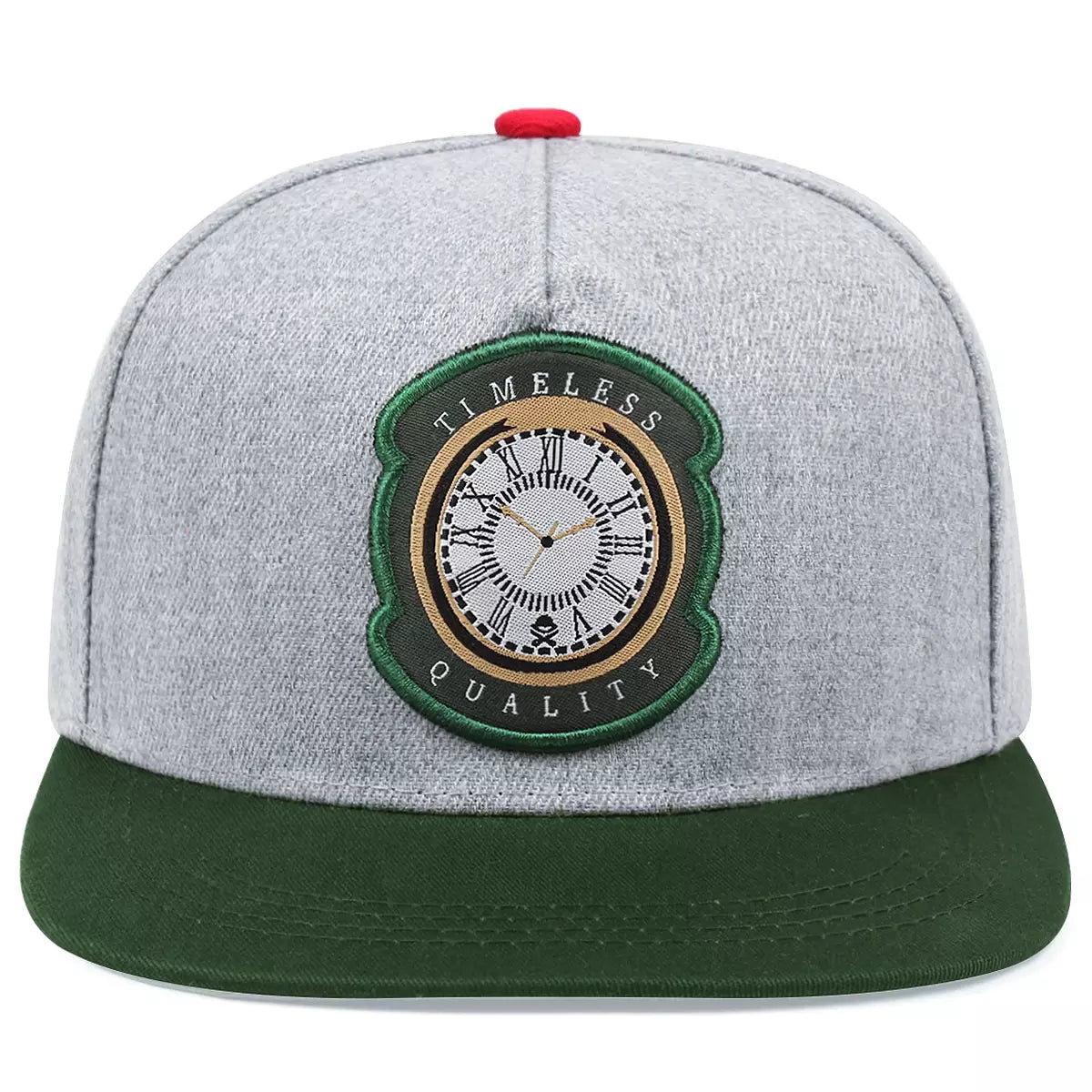 Timeless Quality Gray Snapback Cap