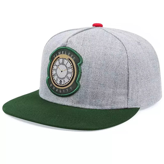 Timeless Quality Gray Snapback Cap