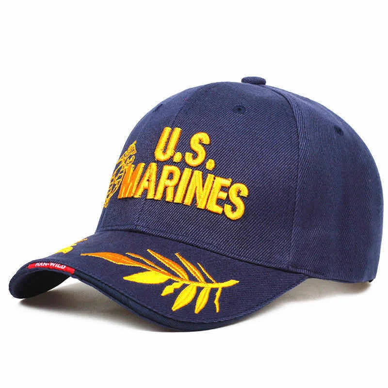 Navy-Sailor-Army-Soldier-Veteran-EEUU-Warrior-Street-Men-Women-Embroidered-Plain-Sport-Baseball-Hat
