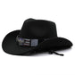 US Eagle Belt Cowboy Hat