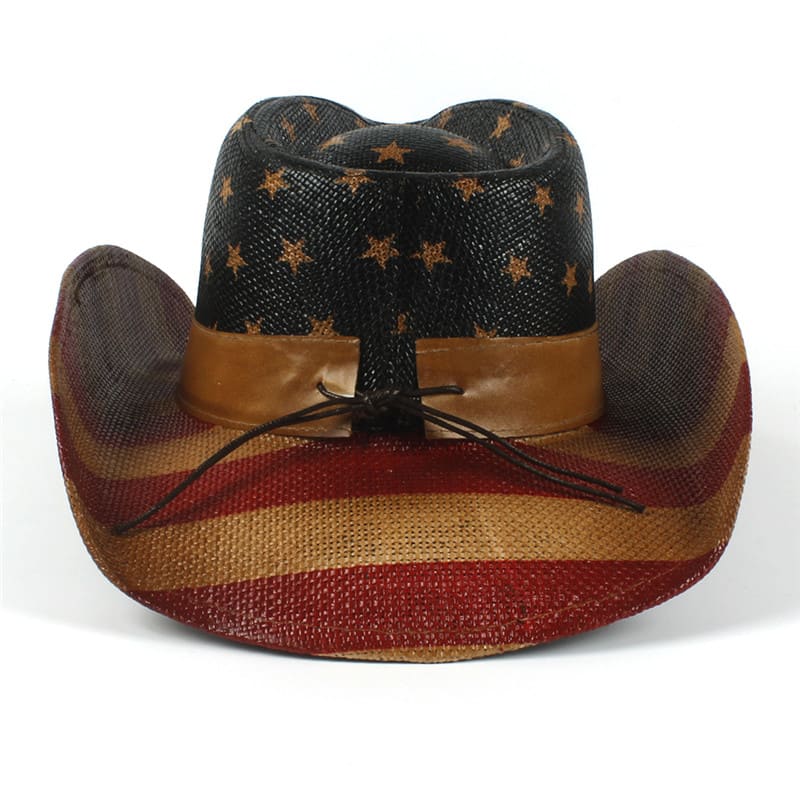 US Flag Cowboy Hat