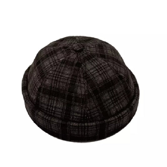 Vancouver Retro Tartan Docker Cap