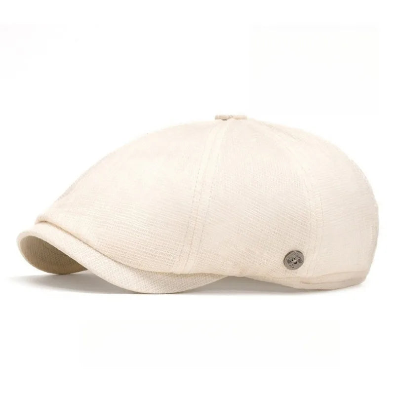 men-women-linen-vintage-newsie-bakerboy-paperboy-cabbie-hat