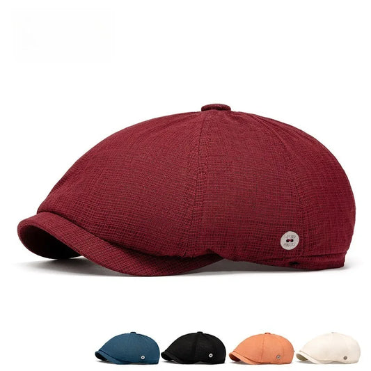 men-women-linen-vintage-newsie-bakerboy-paperboy-cabbie-hat