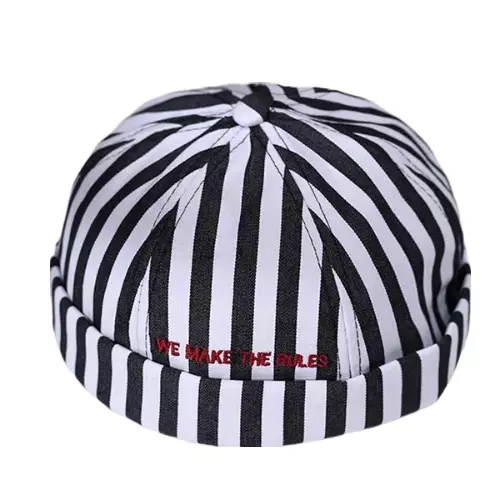 We Make The Rules Striped Docker Cap