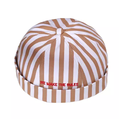 We Make The Rules Striped Docker Cap