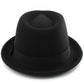 Wesley Feathers Wool Trilby Hat