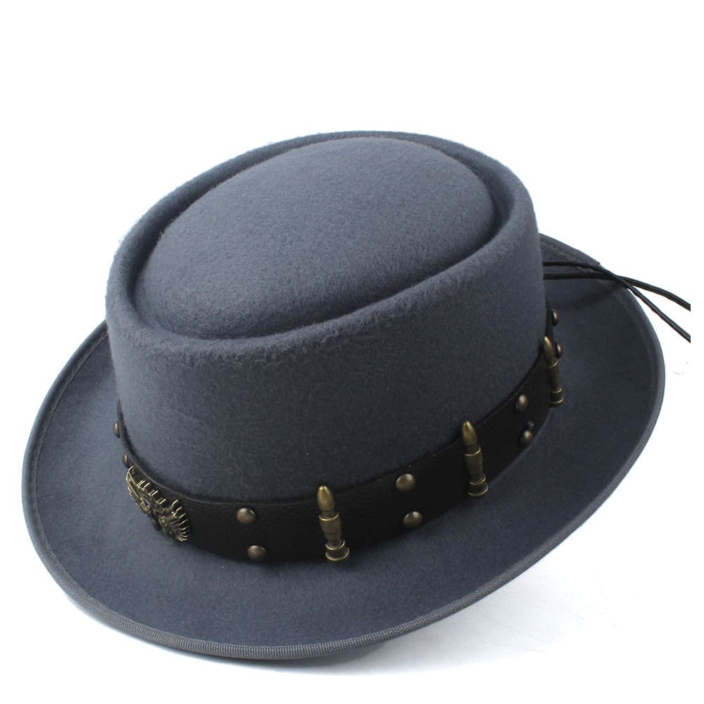 Wesley Wool Porkpie Hat