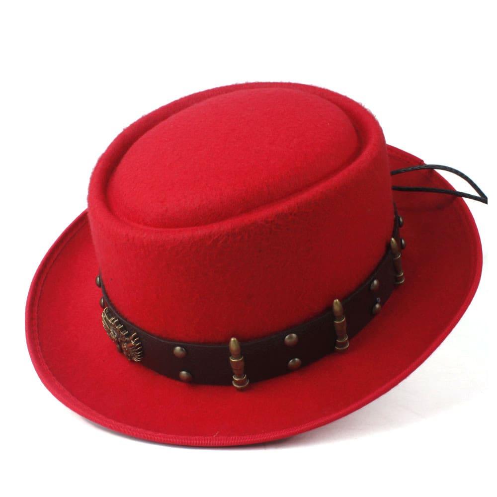 Wesley Wool Porkpie Hat