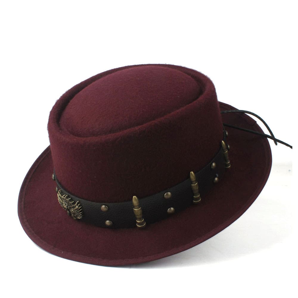 Wesley Wool Porkpie Hat