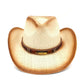 Western Straw Cowboy Hat