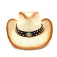 Western Straw Cowboy Hat