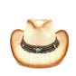 Western Straw Cowboy Hat