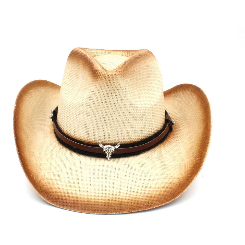 Western Straw Cowboy Hat