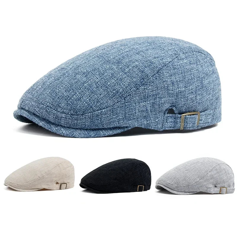 Retro-Street-Vintage-Casual-Ivy-Gatsby-Cabbie-Paddy-Hat