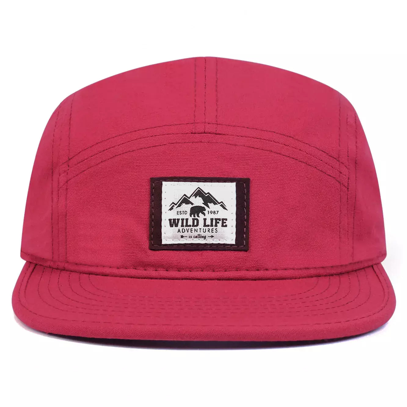 explorer-plain-flat-visor-snapback-hat