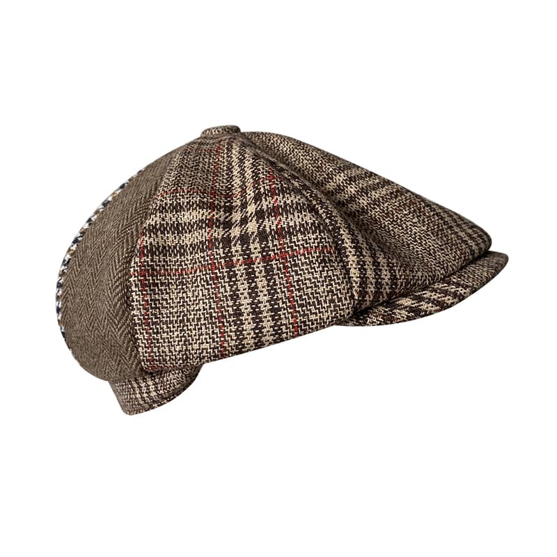 vintage-tartan-newsie-bakerboy-paperboy-cabbie-hat