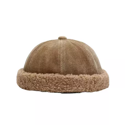 cold-protection-furry-melon-brimless-hat-cotton