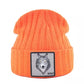 Wolf Knitted Beanie