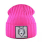 Wolf Knitted Beanie