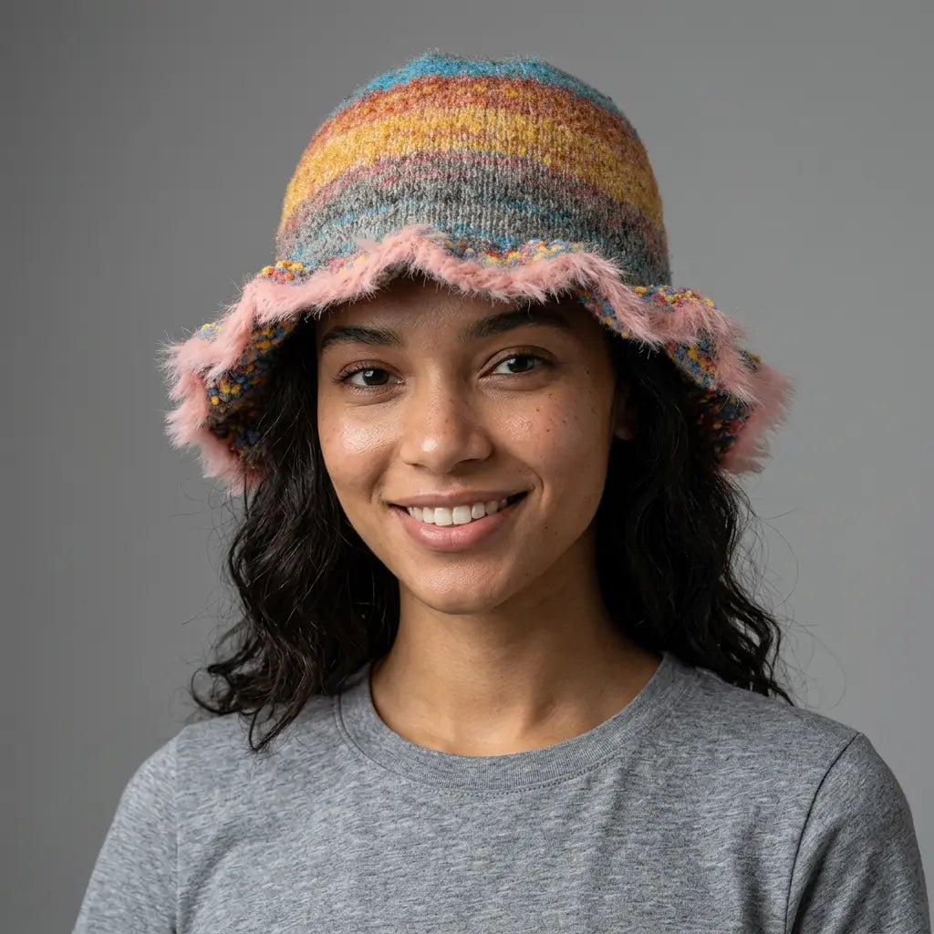 girls-female-fisherman-headwear-tassle-brim
