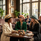 ladies-girls-french-vintage-retro-leather-hat-cap