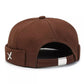 X Plain Cotton Docker Cap