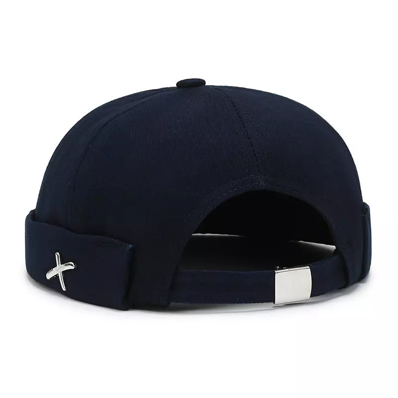 X Plain Cotton Docker Cap