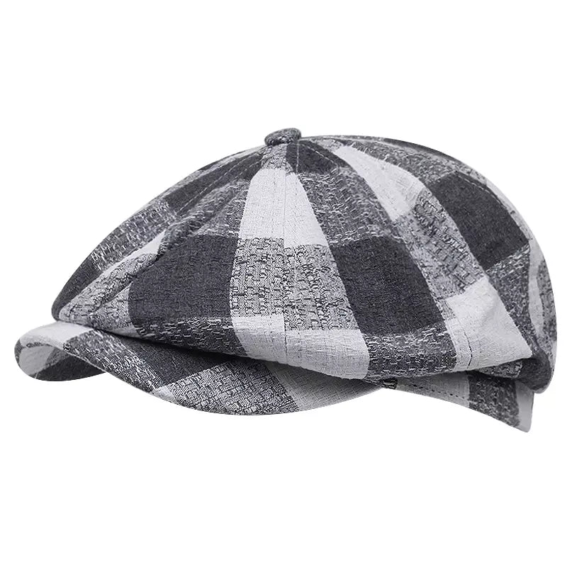 Zweig Retro Tartan Flat Cap