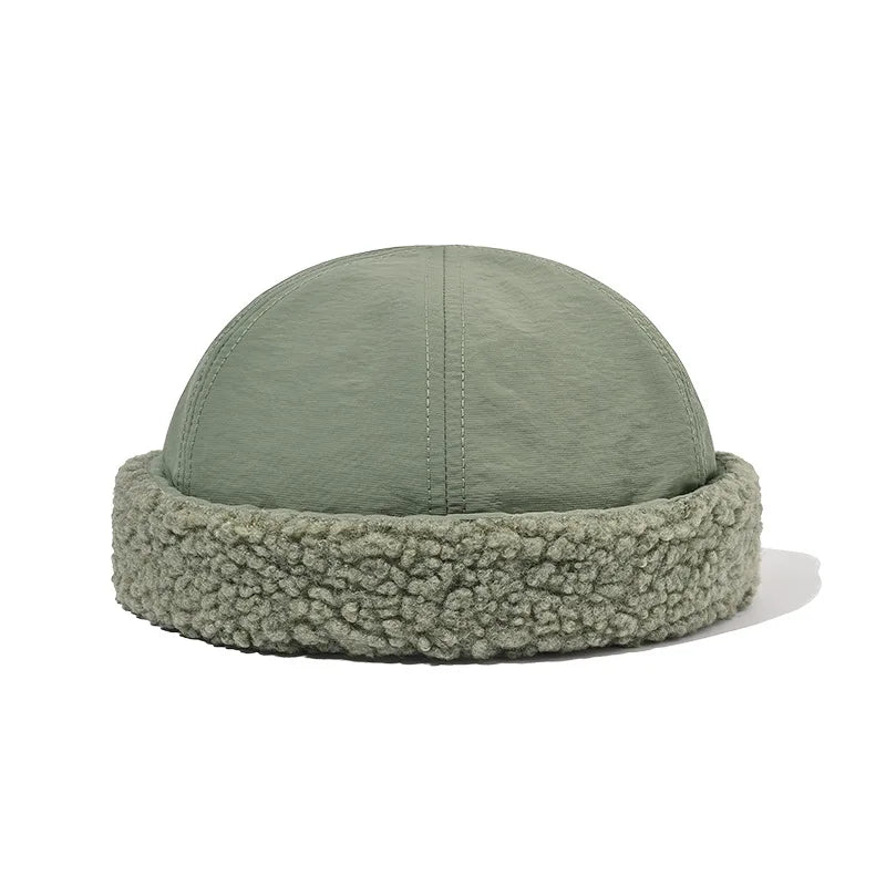 Warm-Men-Women-Cotton-Brimless-Hat