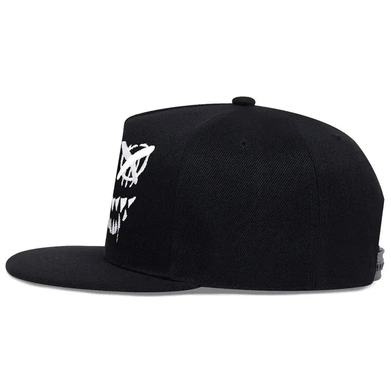 Embroidered-Plain-Black-Baseball-Cap-Ghelter 