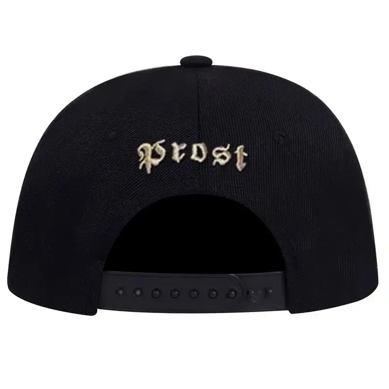 Embroidered-Plain-Black-Baseball-Cap-Ghelter 