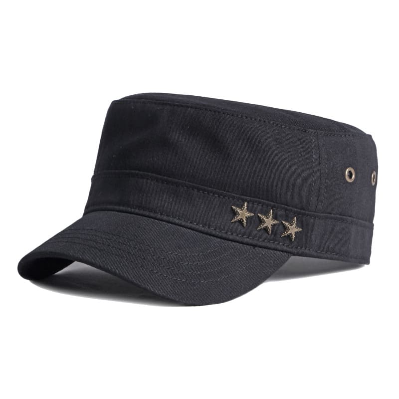 3 Stars Cotton Army Cap