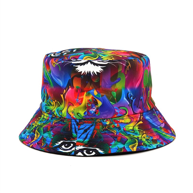 Abstract Art Fishing Bucket Hat