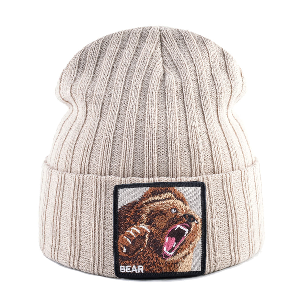 Bear Knitted Beanie