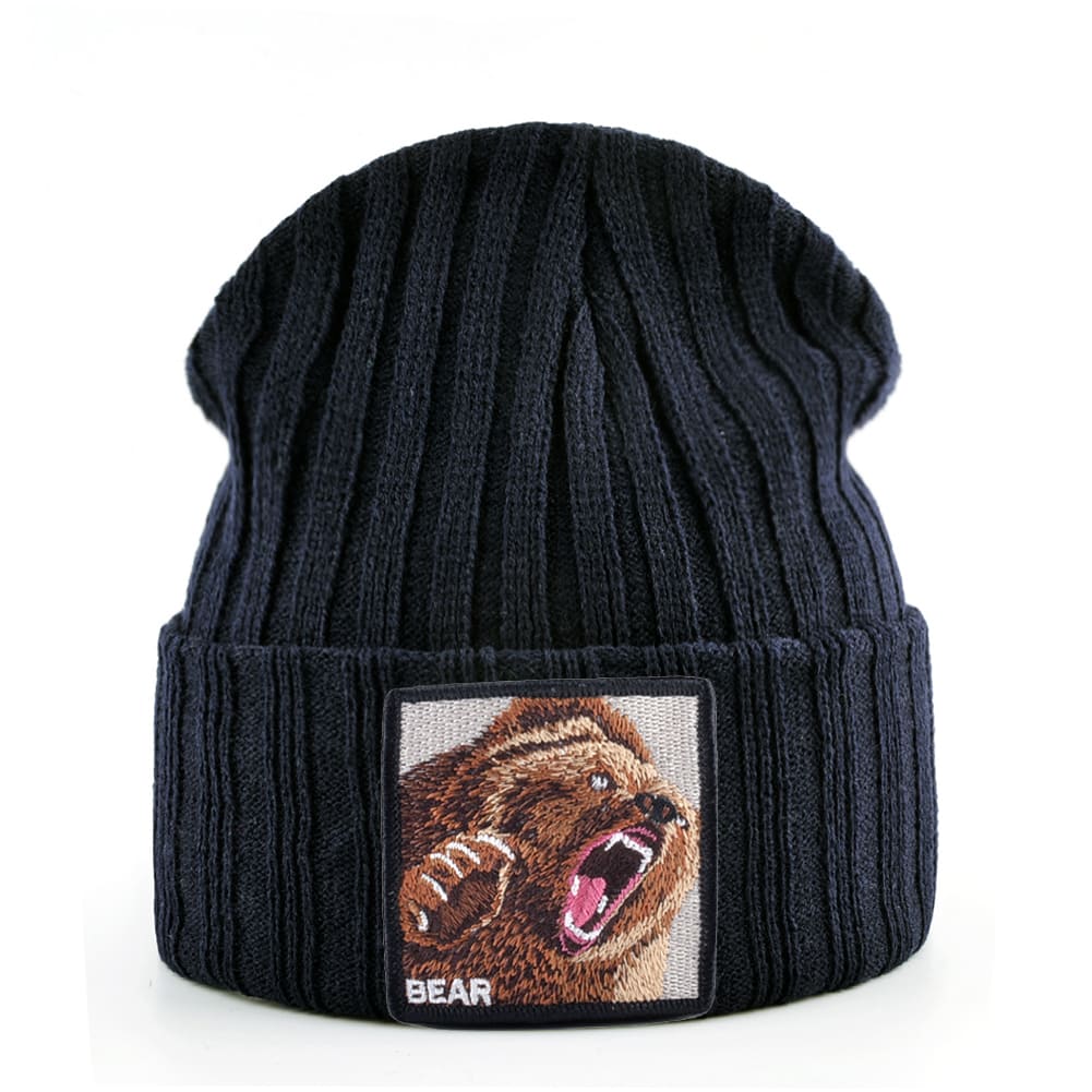 Bear Knitted Beanie