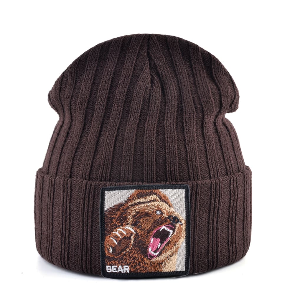 Bear Knitted Beanie